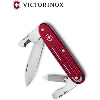 Нож перочинный VICTORINOX SYNERGY ALOX (0.8216.20) 93мм красный